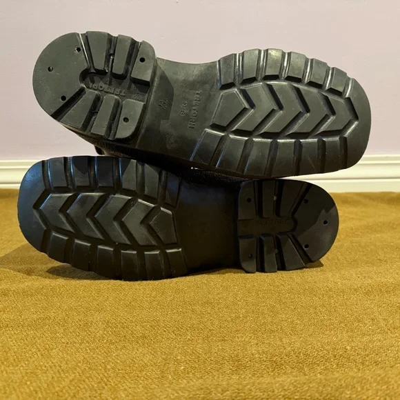 Vintage 1968 Tretorn Swedish Army Military Boots 10M - Picture 6 of 8